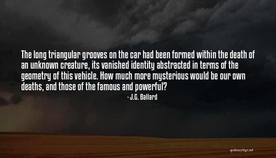 Famous Deaths Quotes By J.G. Ballard