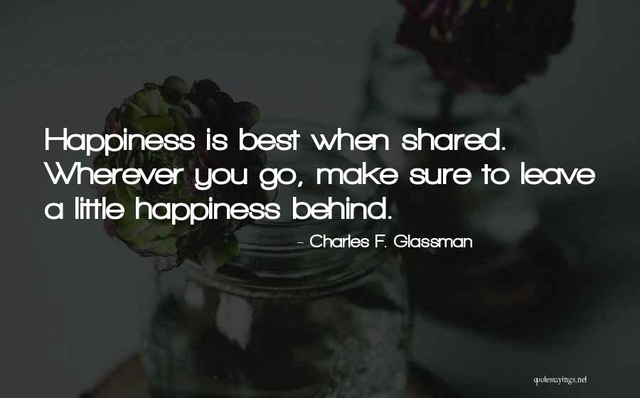 Famous Empower Quotes By Charles F. Glassman Famous Empower Quotes By Charles F. Glassman