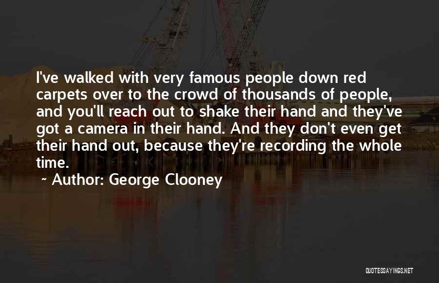 Famous F&b Quotes By George Clooney