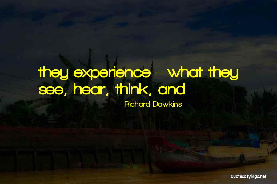 Famous Fred Elliott Quotes By Richard Dawkins
