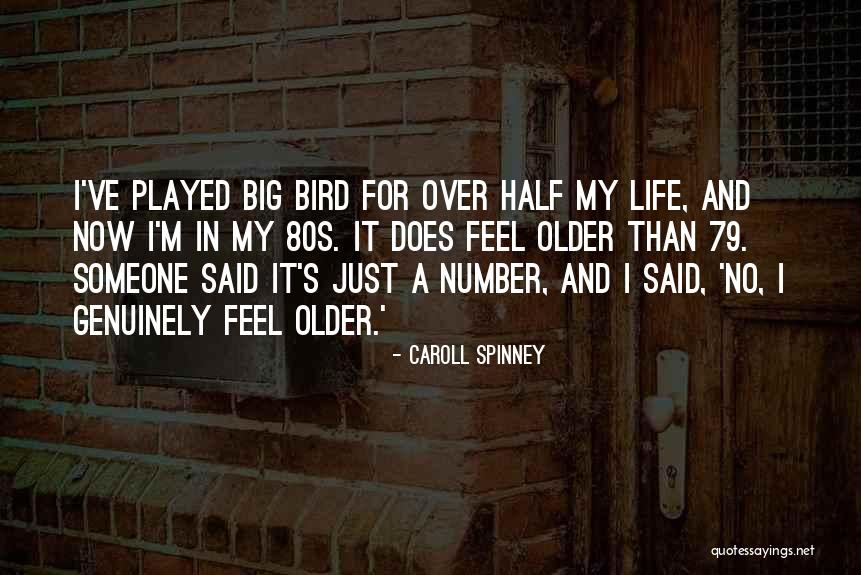 Famous Funny Athlete Quotes By Caroll Spinney Famous Funny Athlete Quotes By Caroll Spinney