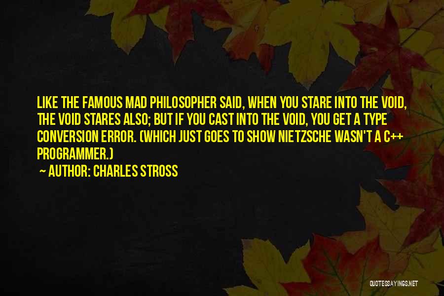 Famous Geek Quotes By Charles Stross