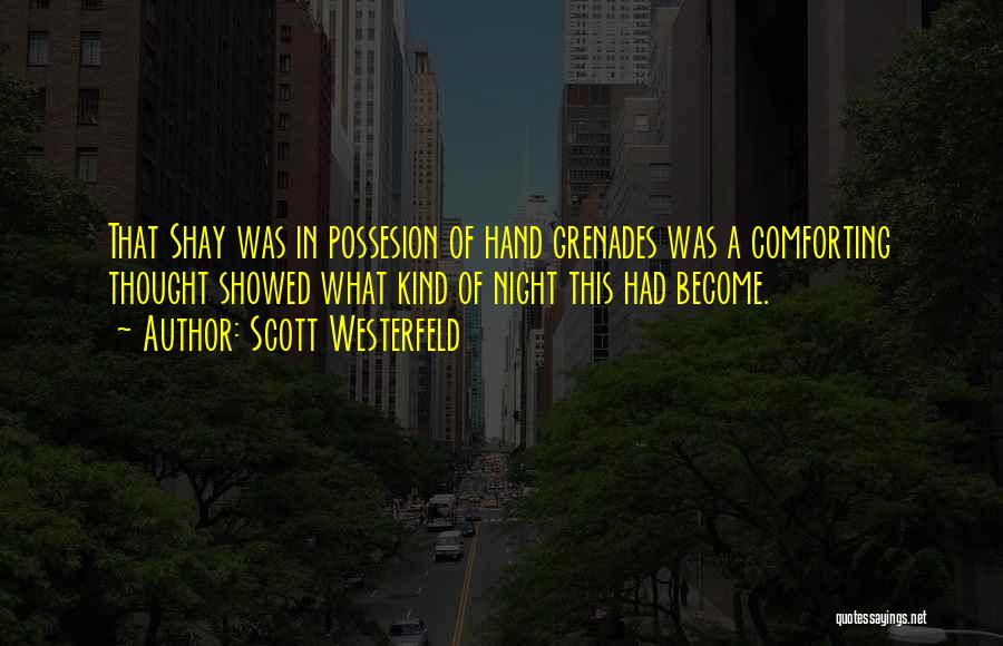 Famous George Bradshaw Quotes By Scott Westerfeld