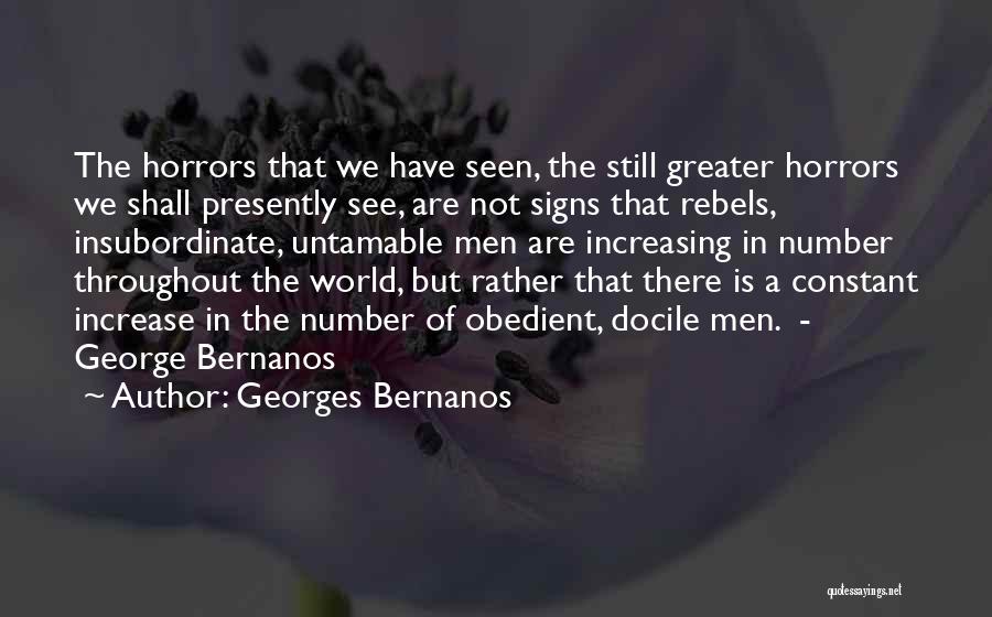 Famous Hick Quotes By Georges Bernanos