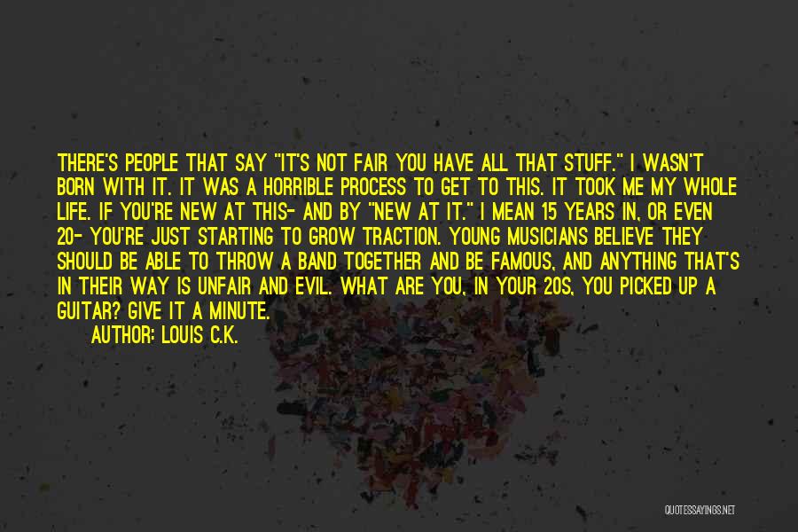 Famous Horrible Quotes By Louis C.K.