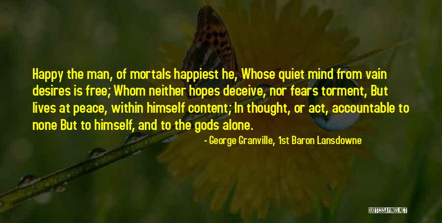 Famous Inspirational Anime Quotes By George Granville, 1st Baron Lansdowne Famous Inspirational Anime Quotes By George Granville, 1st Baron Lansdowne