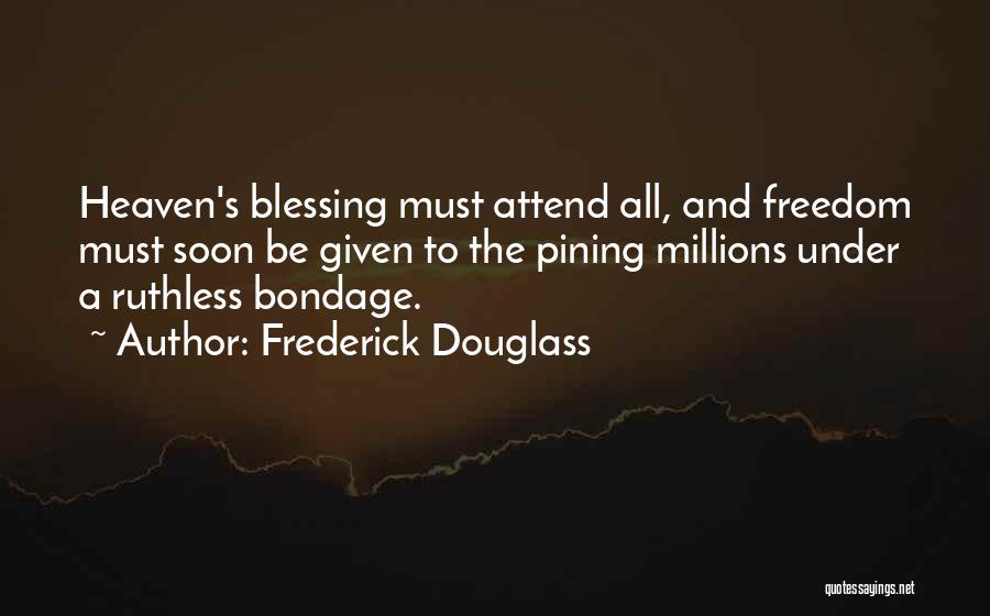 Famous Inspirational Lacrosse Quotes By Frederick Douglass
