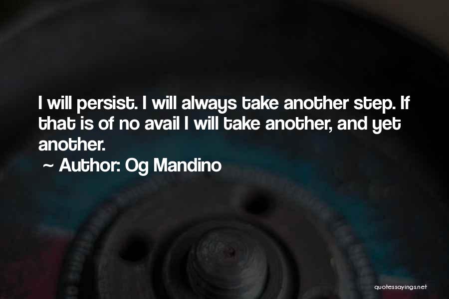 Famous Inspirational Quotes By Og Mandino