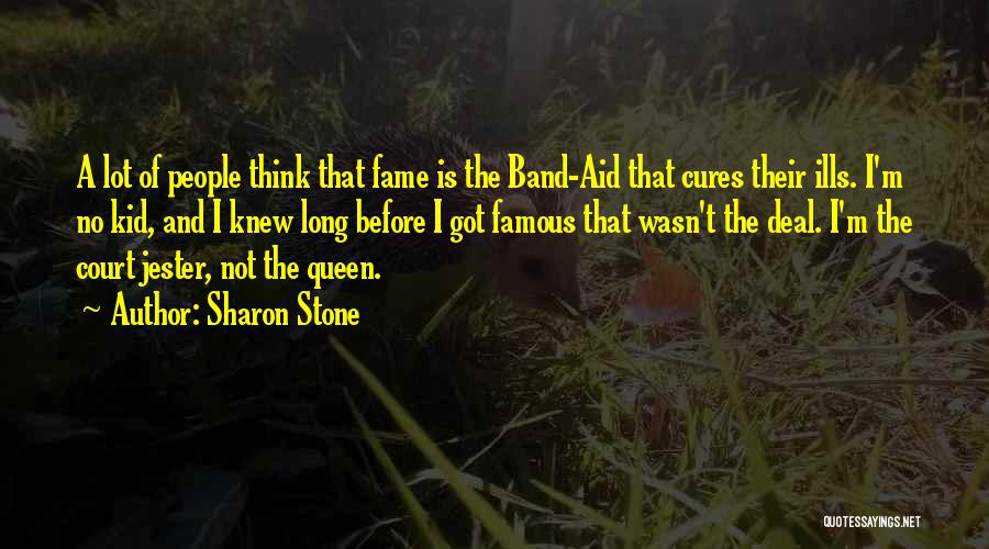 Famous Jester Quotes By Sharon Stone