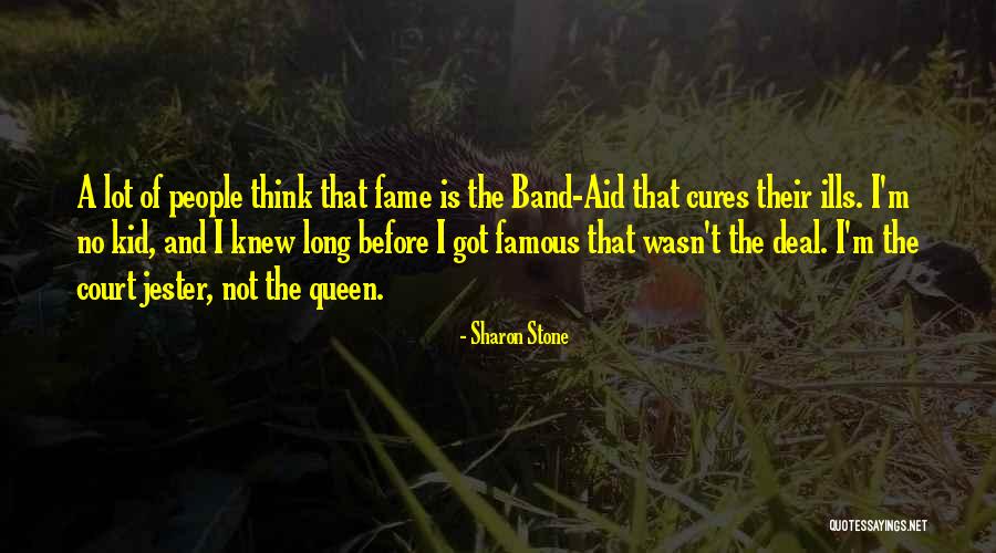 Famous Kid Quotes By Sharon Stone