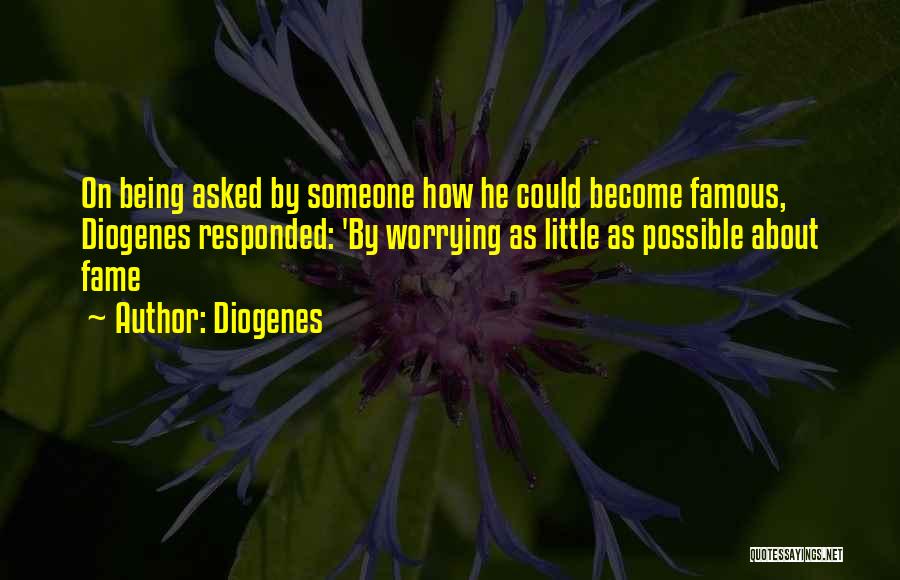 Famous Little Quotes By Diogenes