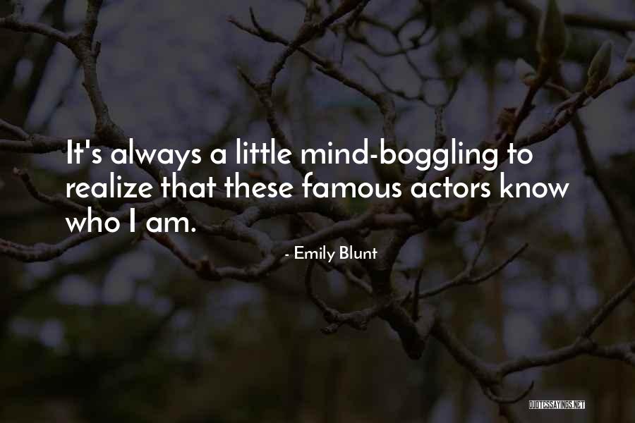Famous Little Quotes By Emily Blunt