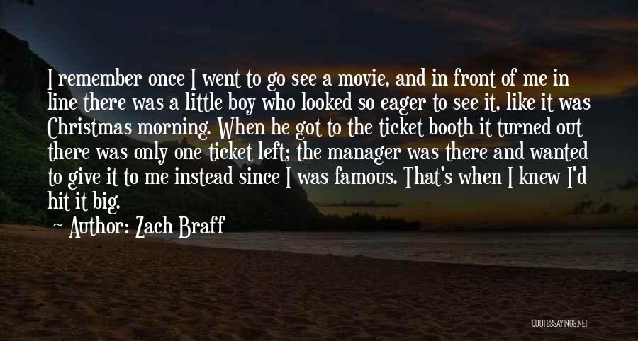 Famous Little Quotes By Zach Braff