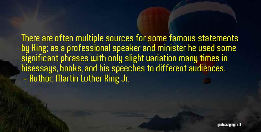 Famous Luther Quotes By Martin Luther King Jr.
