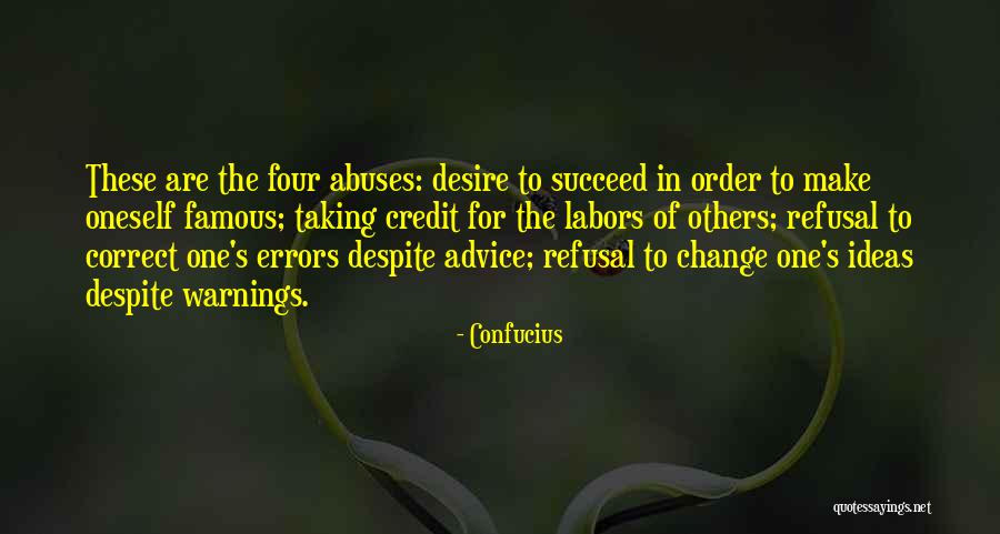 Famous Make A Change Quotes By Confucius