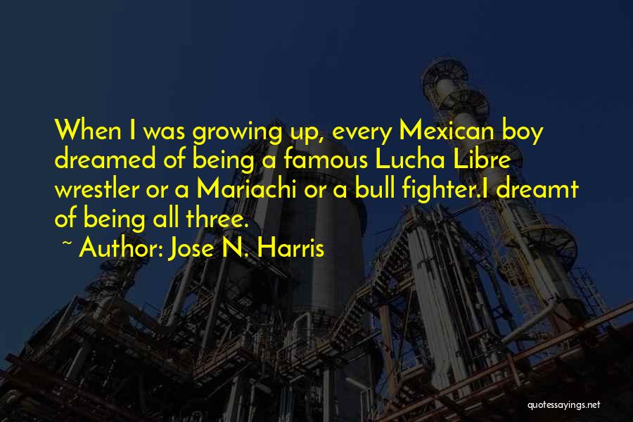 Famous Mexican Quotes By Jose N. Harris