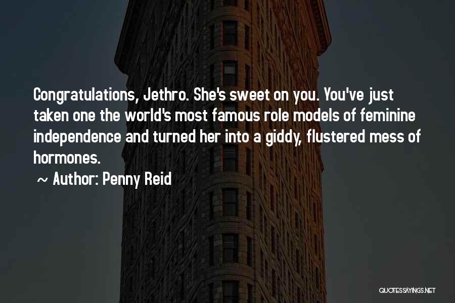 Famous Models Quotes By Penny Reid