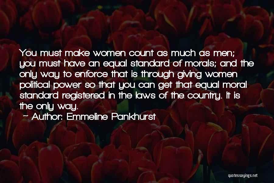 Famous Moneypenny Quotes By Emmeline Pankhurst