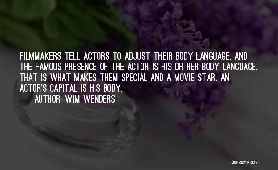Famous Movie Star Quotes By Wim Wenders