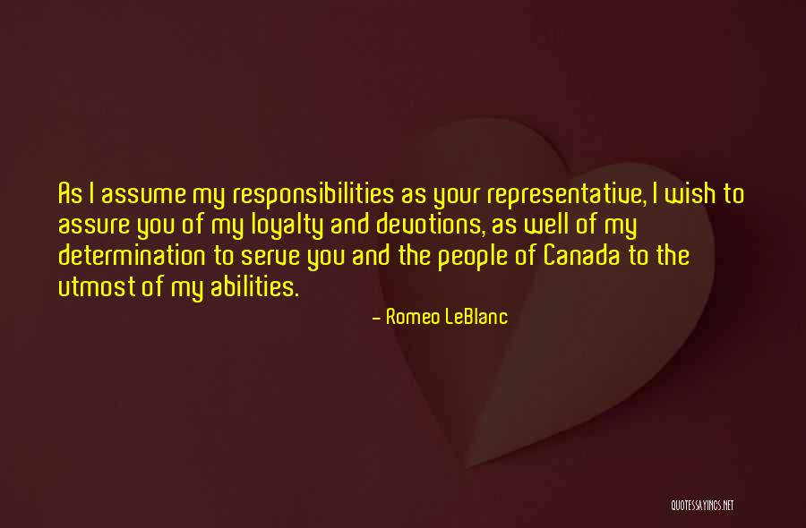 Famous Mulroney Quotes By Romeo LeBlanc Famous Mulroney Quotes By Romeo LeBlanc