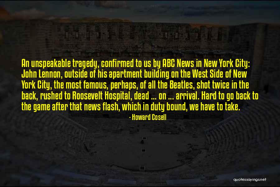 Famous News Quotes By Howard Cosell Famous News Quotes By Howard Cosell