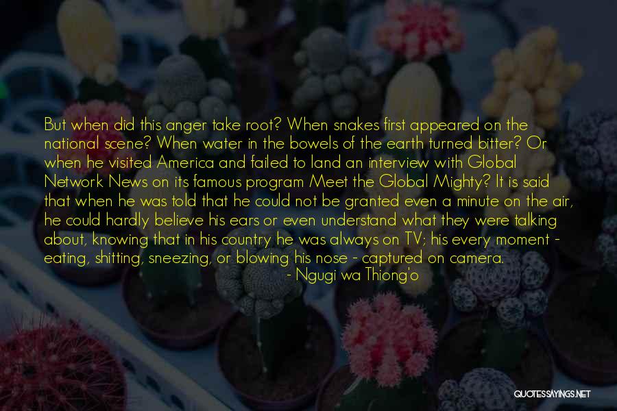 Famous News Quotes By Ngugi Wa Thiong'o Famous News Quotes By Ngugi Wa Thiong'o
