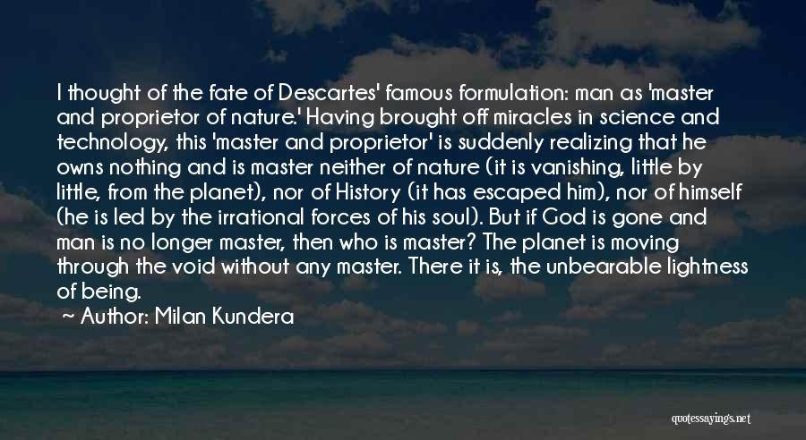 Famous No God Quotes By Milan Kundera