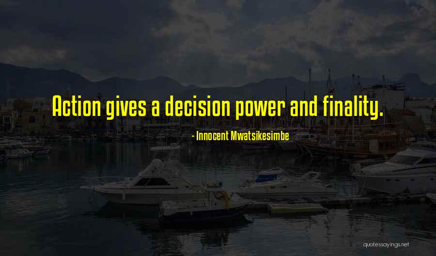 Famous Nomad Quotes By Innocent Mwatsikesimbe