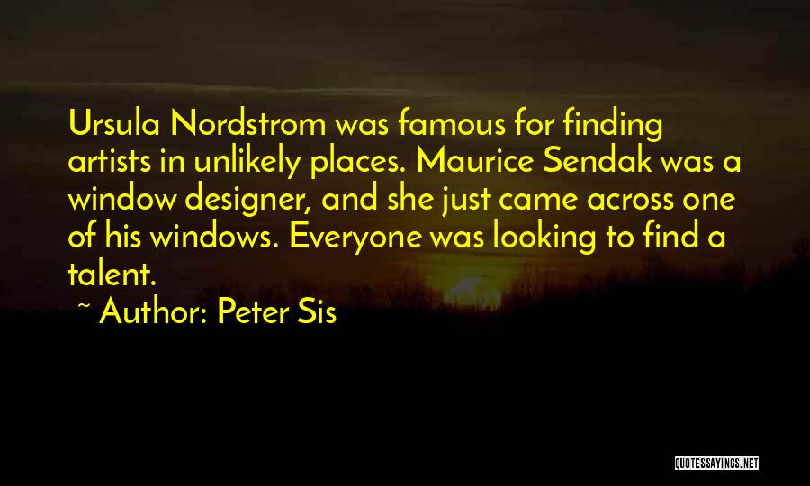Famous Nordstrom Quotes By Peter Sis