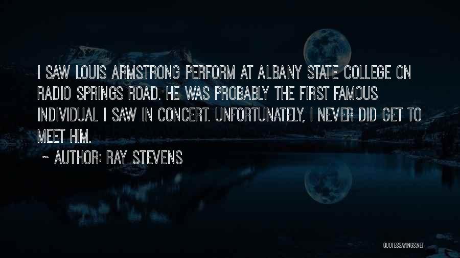 Famous Off Road Quotes By Ray Stevens