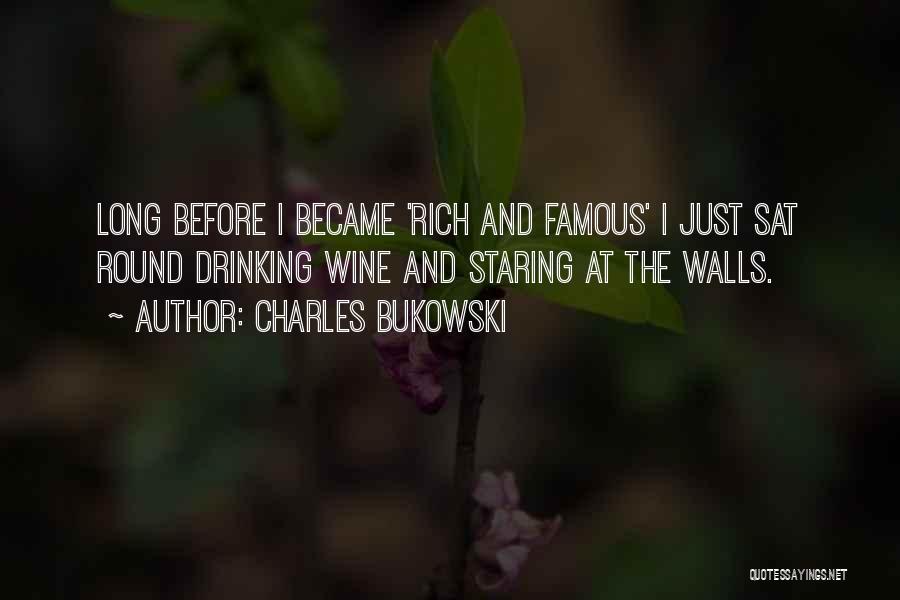 Famous Off The Wall Quotes By Charles Bukowski