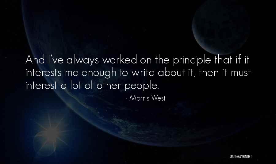 Famous Passage Quotes By Morris West Famous Passage Quotes By Morris West