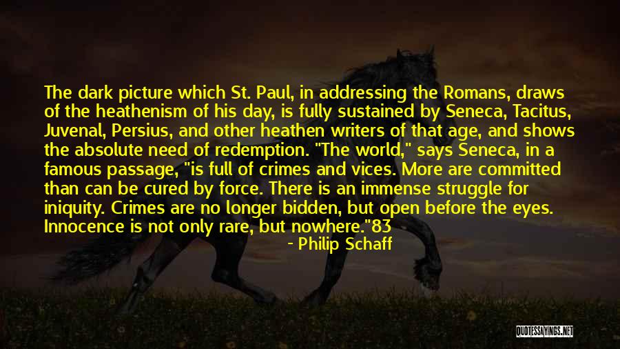 Famous Passage Quotes By Philip Schaff Famous Passage Quotes By Philip Schaff