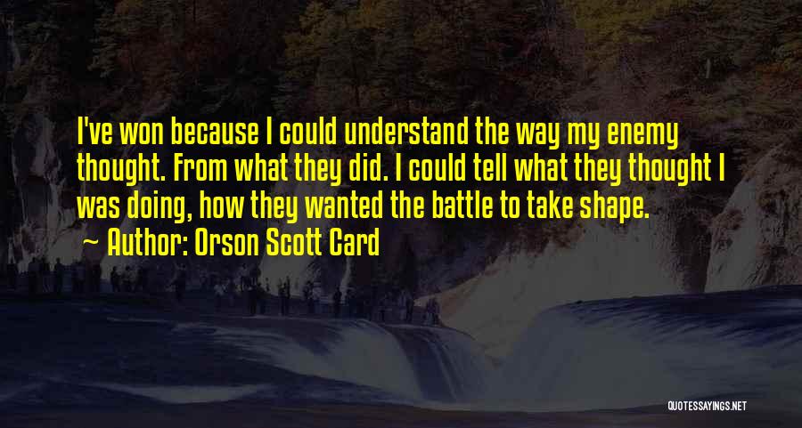 Famous Patrice Lumumba Quotes By Orson Scott Card