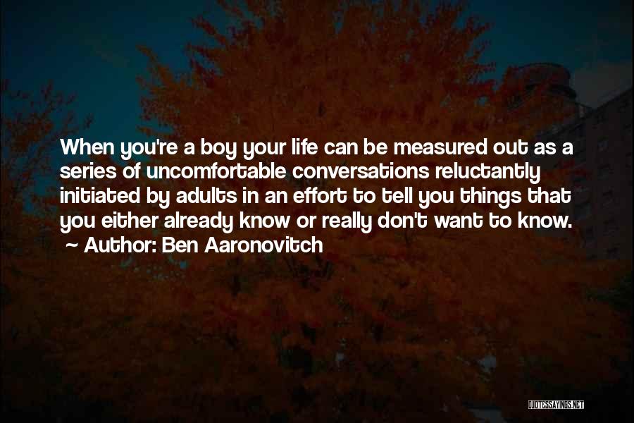 Famous Phillies Quotes By Ben Aaronovitch