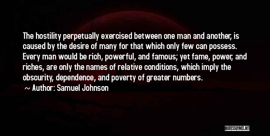 Famous Power Quotes By Samuel Johnson