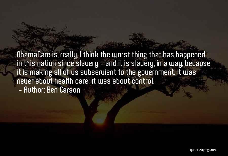 Famous Pua Quotes By Ben Carson