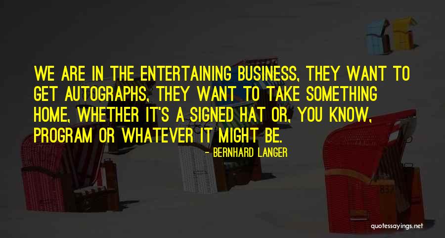 Famous Pureness Quotes By Bernhard Langer Famous Pureness Quotes By Bernhard Langer