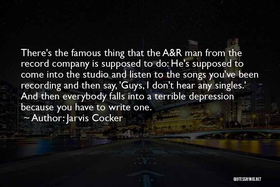 Famous R&b Quotes By Jarvis Cocker