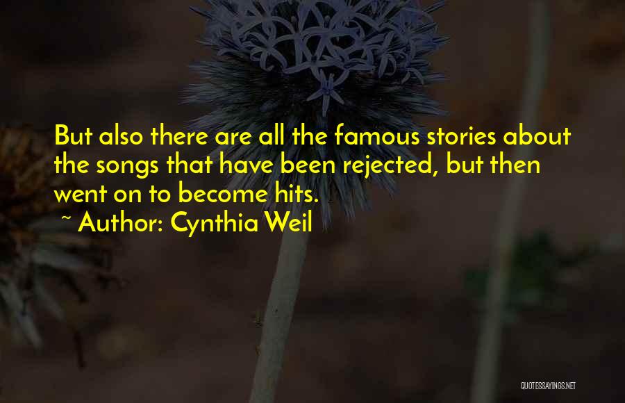 Famous R&b Song Quotes By Cynthia Weil