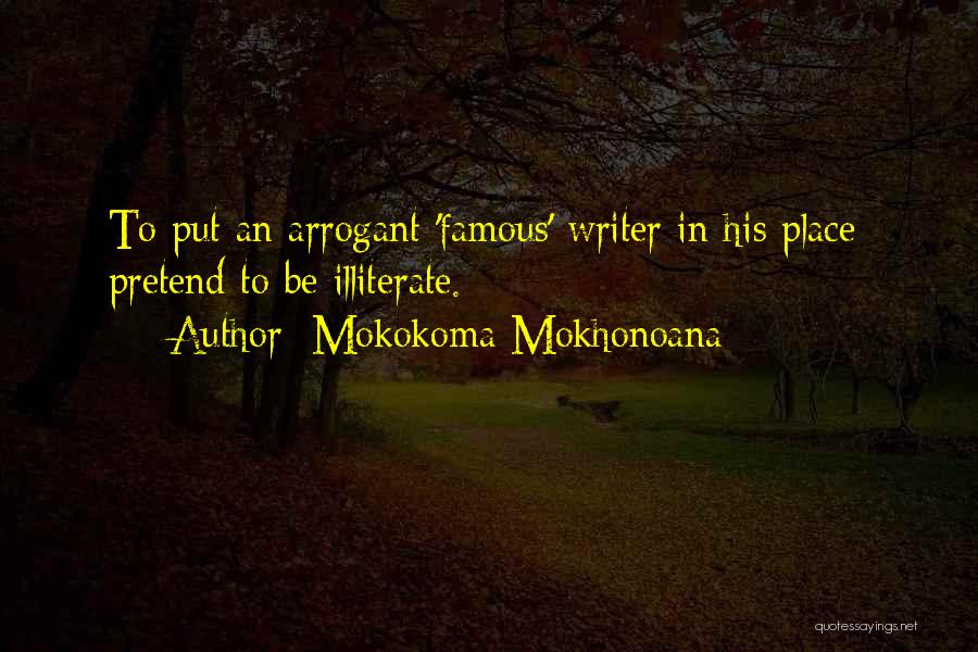 Famous Reading Quotes By Mokokoma Mokhonoana
