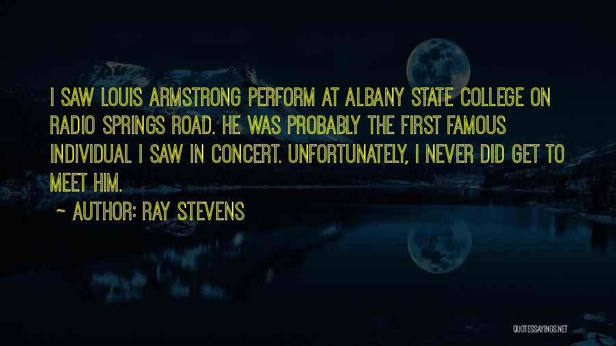 Famous Road Quotes By Ray Stevens