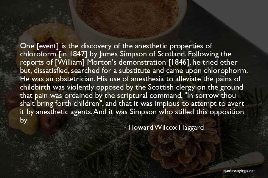 Famous Scotland Quotes By Howard Wilcox Haggard