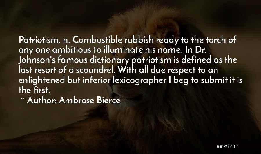 Famous Scoundrel Quotes By Ambrose Bierce