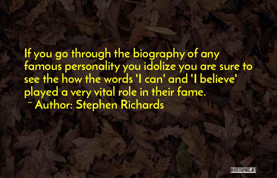 Famous Self-care Quotes By Stephen Richards