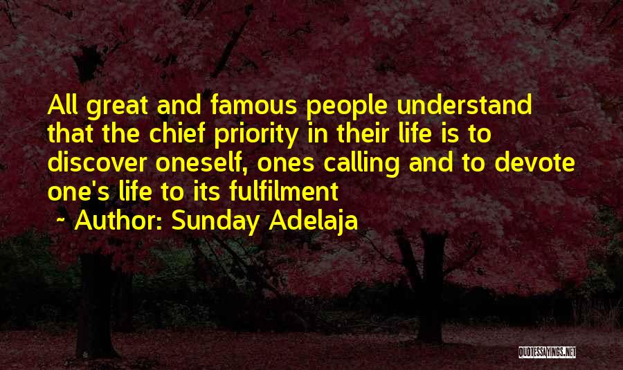 Famous Self-care Quotes By Sunday Adelaja