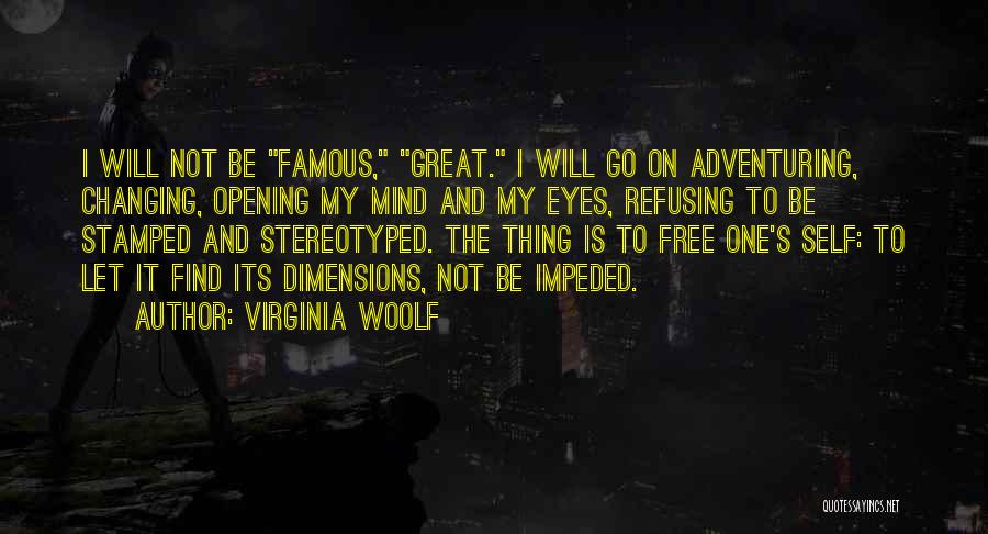 Famous Self-concept Quotes By Virginia Woolf