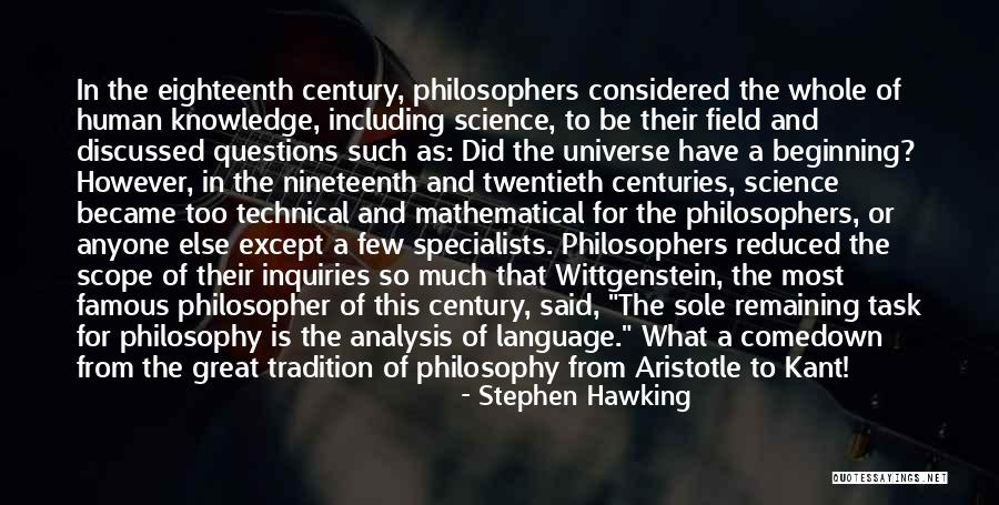 Famous Sole Quotes By Stephen Hawking Famous Sole Quotes By Stephen Hawking