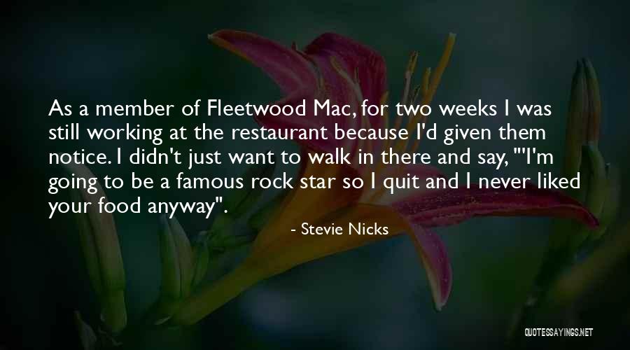 Famous Stevie Wonder Quotes By Stevie Nicks