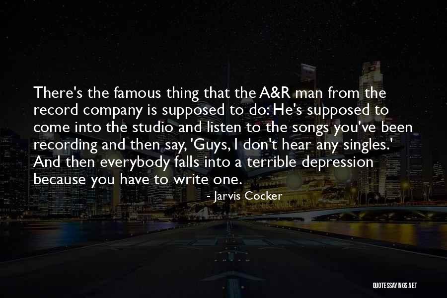Famous Studio Quotes By Jarvis Cocker Famous Studio Quotes By Jarvis Cocker